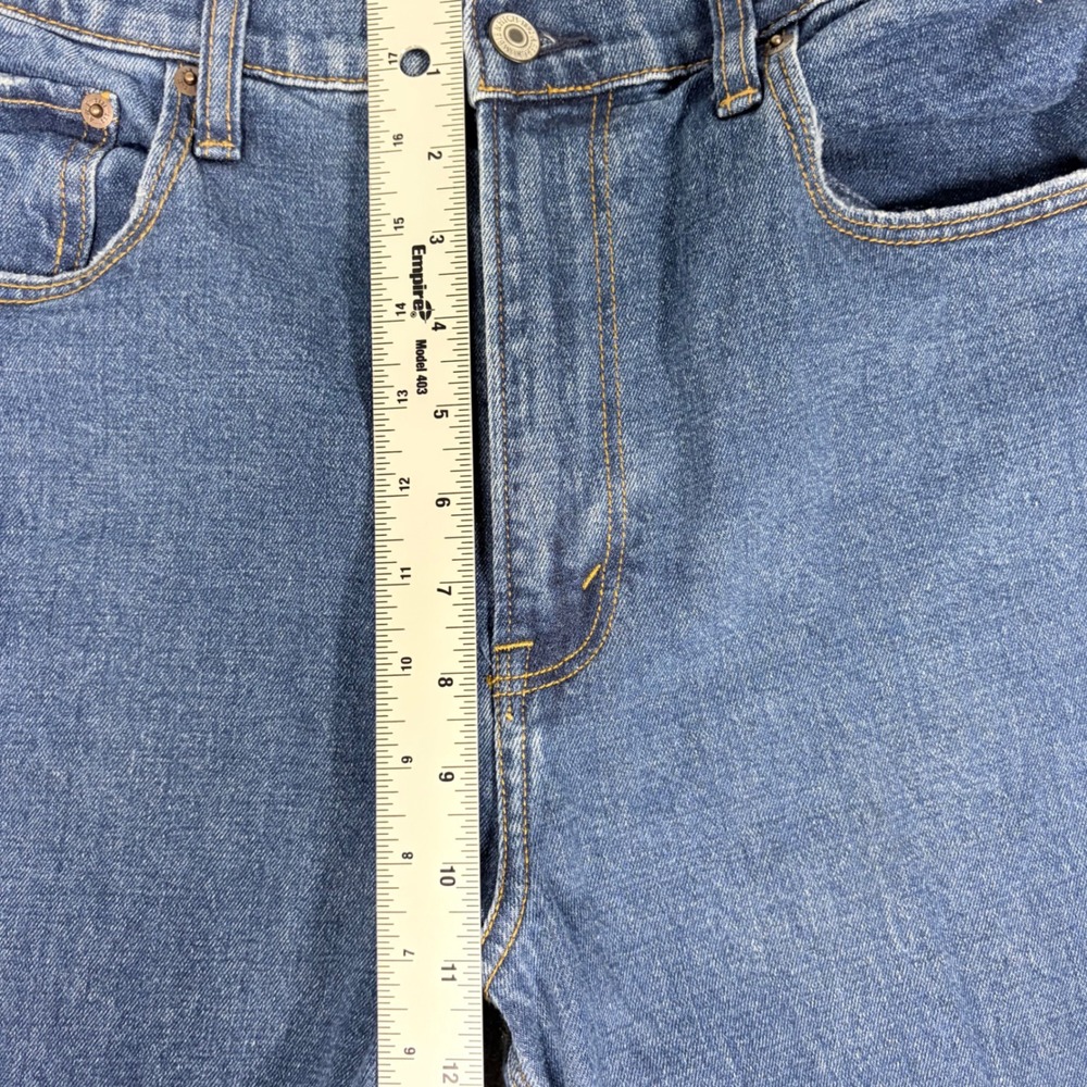 Abercrombie & Fitch Slim Straight Ultra High Rise Jeans Blue Size 29/8L - Picture 5 of 11